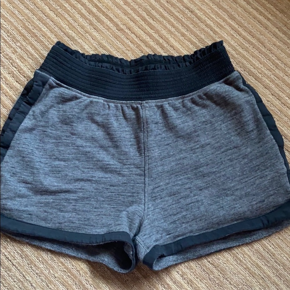Dark grey Lululemon cotton shorts